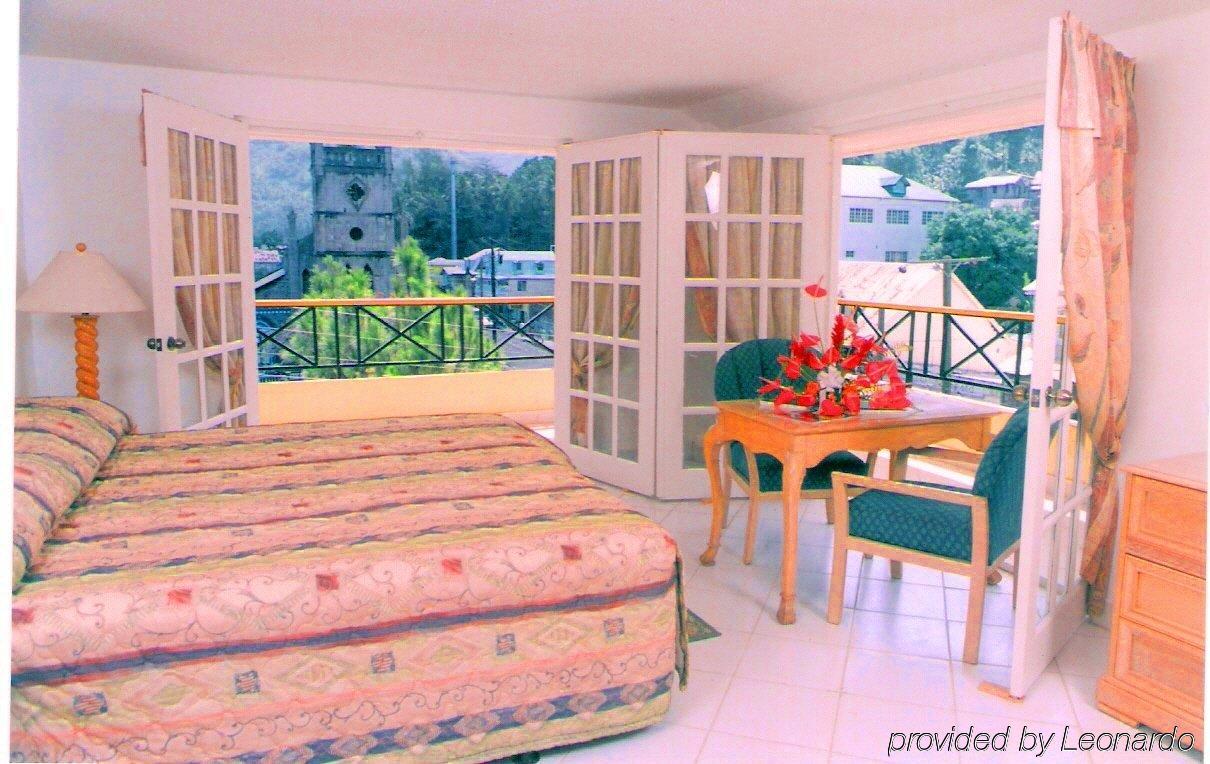 The Downtown Hotel Soufriere Bilik gambar