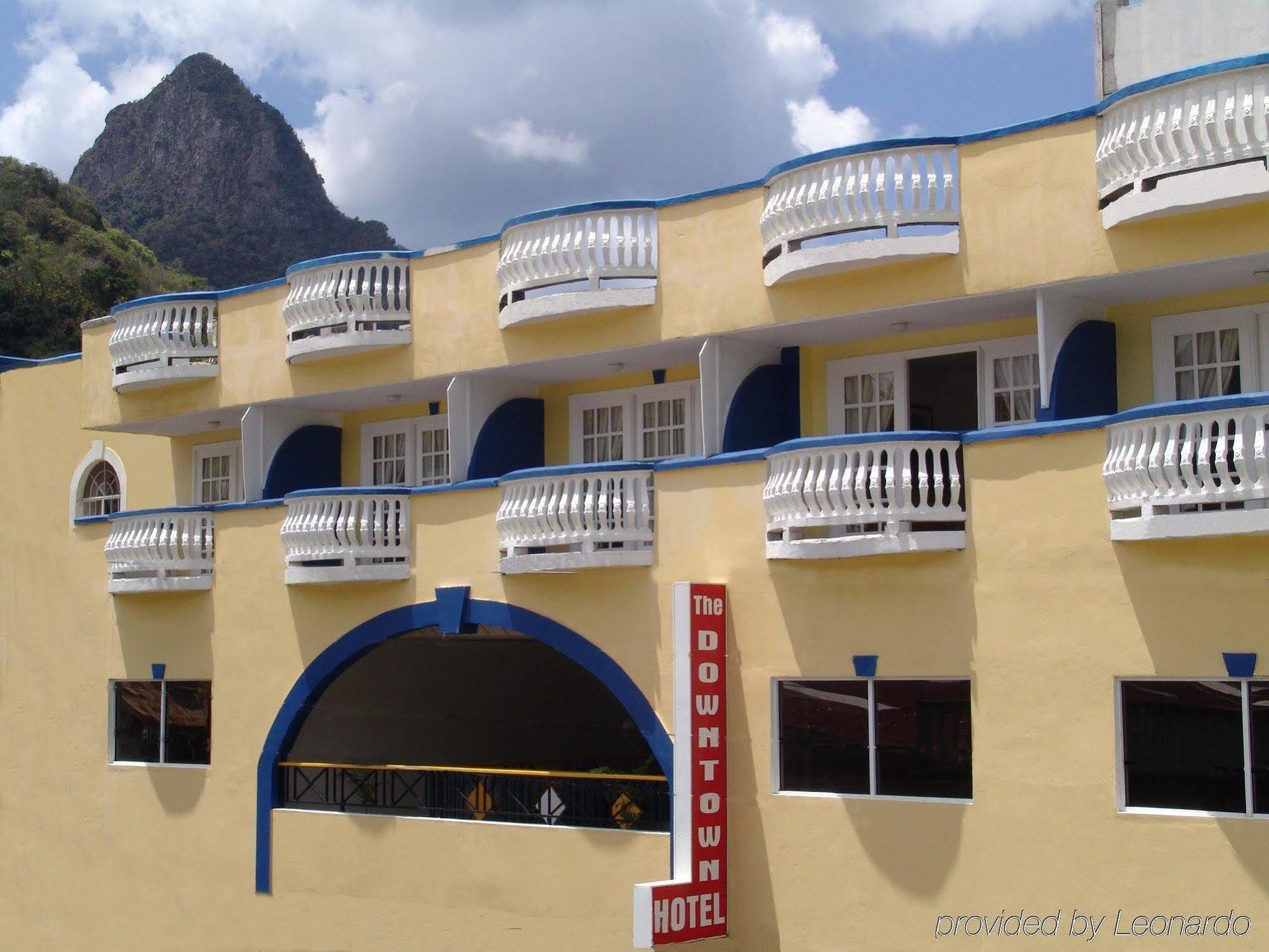 The Downtown Hotel Soufriere Luaran gambar